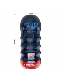 Мастурбатор-вагина Vacuum Cup Masturbator - Baile - в Новосибирске купить с доставкой