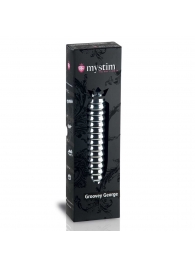 Рельефный фаллос для интенсивного электросекса Groovey George - 20 см. - MyStim - купить с доставкой в Новосибирске