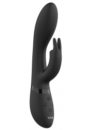 Черный вибромассажер-кролик Zosia - 21,3 см. - Shots Media BV