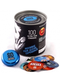 Ультратонкие презервативы в кейсе MAXUS So Much Sex - 100 шт. - Maxus - купить с доставкой в Новосибирске