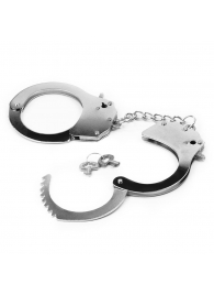 Металлические наручники с ключиками - Lovetoy - купить с доставкой в Новосибирске