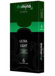 Супертонкие презервативы DOMINO Ultra Light - 6 шт. - Domino - купить с доставкой в Новосибирске
