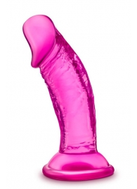 Розовый анальный фаллоимитатор Sweet N Small 4 Inch Dildo - 11,4 см. - Blush Novelties