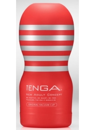 Мастурбатор TENGA Original Vacuum Cup - Tenga - в Новосибирске купить с доставкой