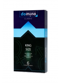Презервативы увеличенного размера DOMINO Classic King size - 6 шт. - Domino - купить с доставкой в Новосибирске