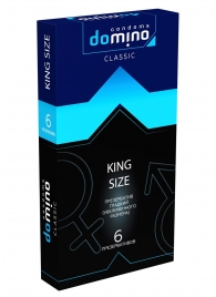 Презервативы увеличенного размера DOMINO Classic King size - 6 шт. - Domino - купить с доставкой в Новосибирске
