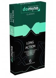 Презервативы с пролонгирующим эффектом DOMINO Classic Long action - 6 шт. - Domino - купить с доставкой в Новосибирске