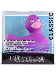 Фиолетовый вибратор-уточка I Rub My Duckie 2.0 - Big Teaze Toys - купить с доставкой в Новосибирске