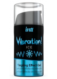 Жидкий интимный гель с эффектом вибрации Vibration! Ice - 15 мл. - INTT - купить с доставкой в Новосибирске