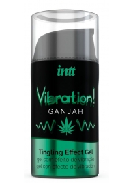 Жидкий интимный гель с эффектом вибрации Vibration! Ganjah - 15 мл. - INTT - купить с доставкой в Новосибирске
