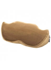 Подушка для любви Mustache Wedge из бронзовой микрофибры - Liberator - купить с доставкой в Новосибирске