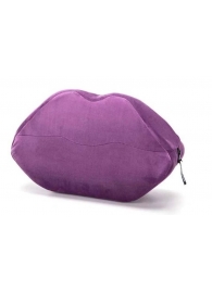 Фиолетовая микрофибровая подушка для любви Kiss Wedge - Liberator - купить с доставкой в Новосибирске