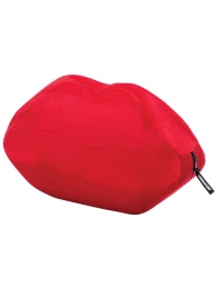 Красная микрофибровая подушка для любви Kiss Wedge - Liberator - купить с доставкой в Новосибирске