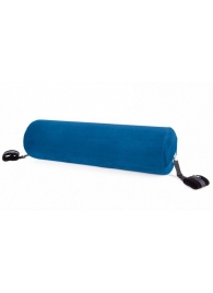 Синяя вельветовая подушка для любви Liberator Retail Whirl - Liberator - купить с доставкой в Новосибирске
