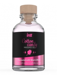 Массажный гель с согревающим эффектом Cotton Candy - 30 мл. - INTT - купить с доставкой в Новосибирске