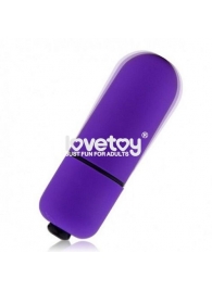 Фиолетовая вибропуля X-Basic Bullet Mini 10 speeds - 5,9 см. - Lovetoy