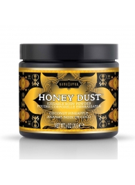 Пудра для тела Honey Dust Body Powder с ароматом кокоса и ананаса - 170 гр. - Kama Sutra - купить с доставкой в Новосибирске
