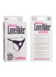 Трусы для страпона с универсальным креплением Universal Love Rider Luxe Harness - California Exotic Novelties - купить с доставкой в Новосибирске