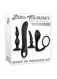 Набор стимуляторов простаты Intro To Prostate Kit - Zero Tolerance - в Новосибирске купить с доставкой