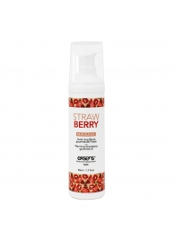 Разогревающее массажное масло  с ароматом клубники Gourmet Strawberry - 50 мл. - Exsens - купить с доставкой в Новосибирске