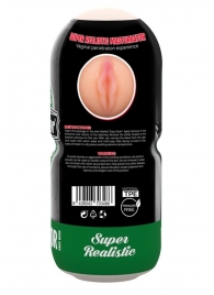 Стилизованный под пивную банку мастурбатор-вагина Vagina Beer Masturbator - Adrien Lastic - в Новосибирске купить с доставкой
