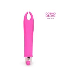 Розовый мини-вибратор для стимуляции эрогенных зон - 15,5 см. - Bior toys