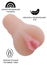 Реалистичный мастурбатор-вагина из реалистичного материала - Свободный ассортимент - в Новосибирске купить с доставкой