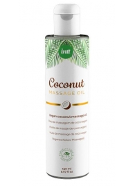 Массажное масло Vegan Coconut - 150 мл. - INTT - купить с доставкой в Новосибирске