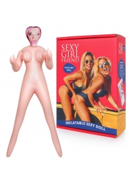 Надувная секс-кукла  Анджелина - Bior toys - в Новосибирске купить с доставкой