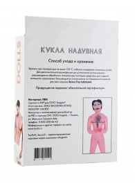 Надувная секс-кукла мужского пола - ToyFa - в Новосибирске купить с доставкой