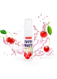 Гель-смазка Tutti-frutti с вишнёвым вкусом - 30 гр. - Биоритм - купить с доставкой в Новосибирске