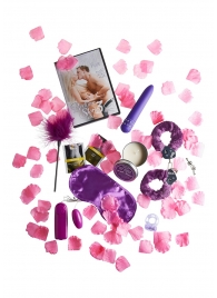Эротический набор FANTASTIC PURPLE SEX TOY KIT - Toy Joy - купить с доставкой в Новосибирске