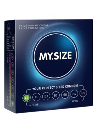 Презервативы MY.SIZE размер 47 - 3 шт. - My.Size - купить с доставкой в Новосибирске