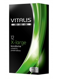 Презервативы увеличенного размера VITALIS PREMIUM x-large - 12 шт. - Vitalis - купить с доставкой в Новосибирске