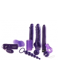 Эротический набор Toy Joy Mega Purple - Toy Joy - купить с доставкой в Новосибирске