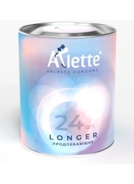 Презервативы Arlette Longer с продлевающим эффектом - 24 шт. - Arlette - купить с доставкой в Новосибирске