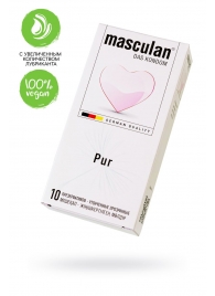 Супертонкие презервативы Masculan Pur - 10 шт. - Masculan - купить с доставкой в Новосибирске