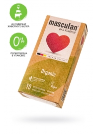 Экологически чистые презервативы Masculan Organic - 10 шт. - Masculan - купить с доставкой в Новосибирске