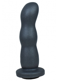 Черная анальная рельефная насадка-фаллоимитатор - 15 см. - LOVETOY (А-Полимер) - купить с доставкой в Новосибирске