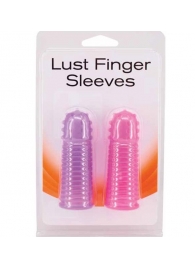 Набор из 2 насадок на пальцы Lust Finger Sleeves - Seven Creations
