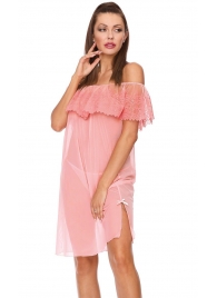 Сорочка из вуали с широкой оборкой - Excellent Beauty купить с доставкой