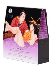 Соль для ванны Lovebath Sensual lotus, превращающая воду в гель - 650 гр. - Shunga - купить с доставкой в Новосибирске
