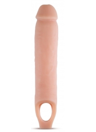 Телесная насадка на пенис 11.5 Inch Cock Sheath Penis Extender - 29,2 см. - Blush Novelties - в Новосибирске купить с доставкой