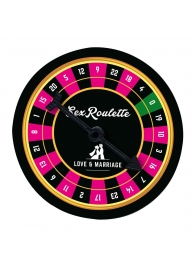 Настольная игра-рулетка Sex Roulette Love   Marriage - Tease&Please - купить с доставкой в Новосибирске