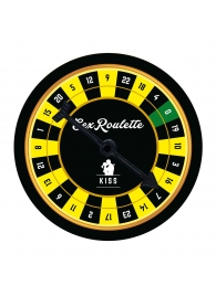 Настольная игра-рулетка Sex Roulette Kiss - Tease&Please - купить с доставкой в Новосибирске