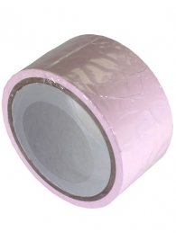 Розовый скотч для связывания Bondage Tape - 15 м. - Eroticon - купить с доставкой в Новосибирске