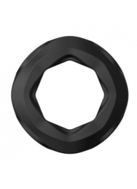 Черные эрекционное кольцо №06 Cock Ring - Erozon - в Новосибирске купить с доставкой