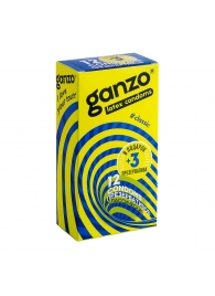 Классические презервативы с обильной смазкой Ganzo Classic - 15 шт. - Ganzo - купить с доставкой в Новосибирске