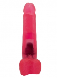 Розовая насадка-фаллос для трусиков Harness - 16,5 см. - LOVETOY (А-Полимер) - купить с доставкой в Новосибирске