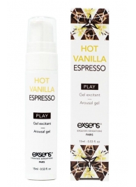 Возбуждающий гель Hot Vanilla Espresso Arousal Gel - 15 мл. - Exsens - купить с доставкой в Новосибирске